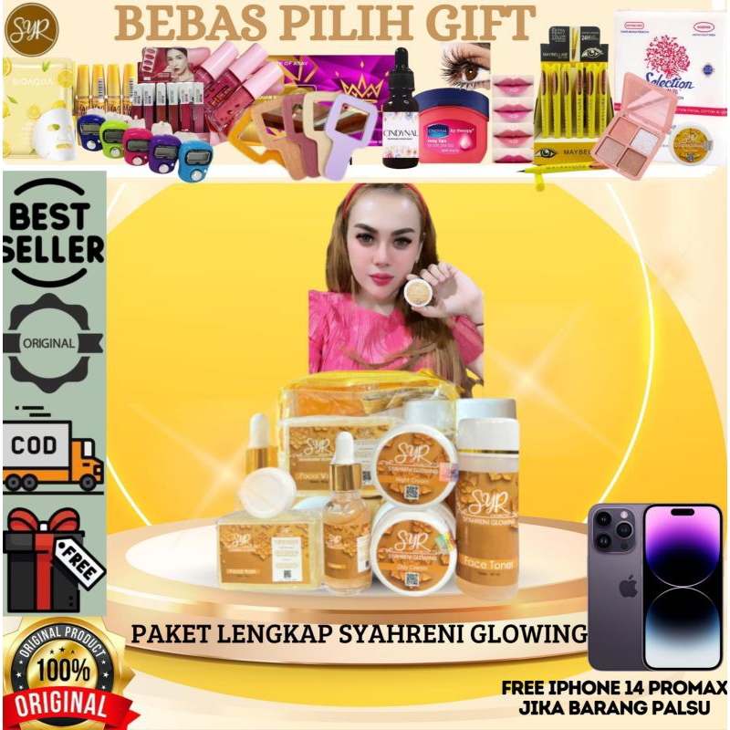 BISA (COD) SYAHRENI GLOWING PAKET LENGKAP / SYR GLOWING ORIGINAL